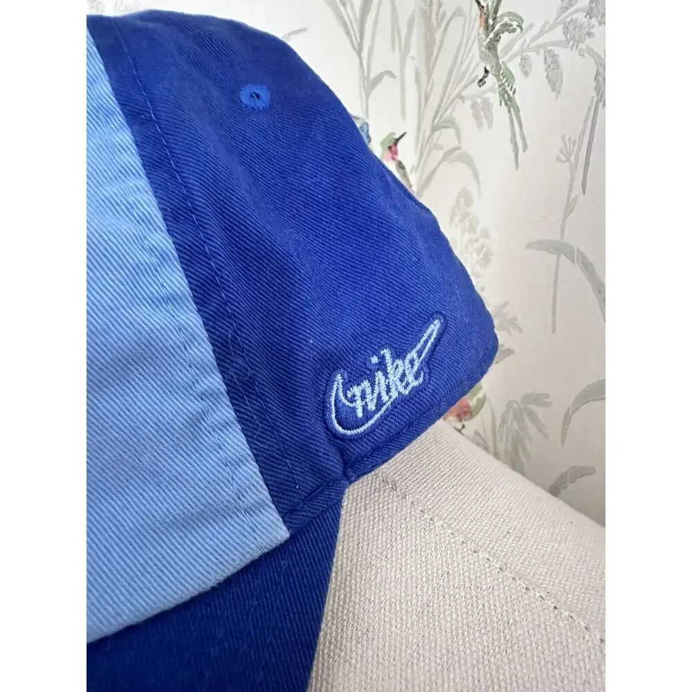 Vintage Kansas City Royals Hat Cap Strap Back Blue Adjustable Baseball MLB Nike